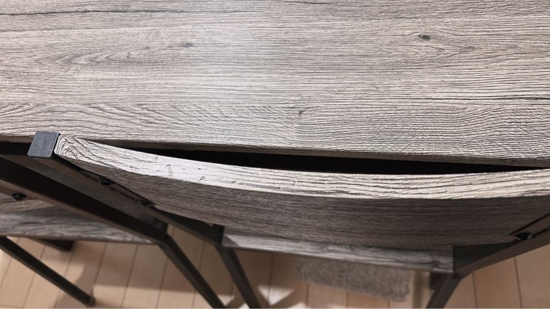 ダイニングテーブルセット イス2脚 ベンチ 幅110cm