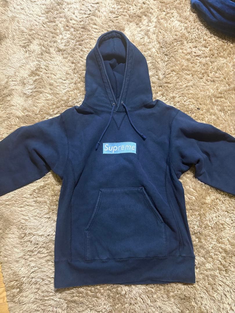 み*9様 supreme ボックスロゴ パーカー