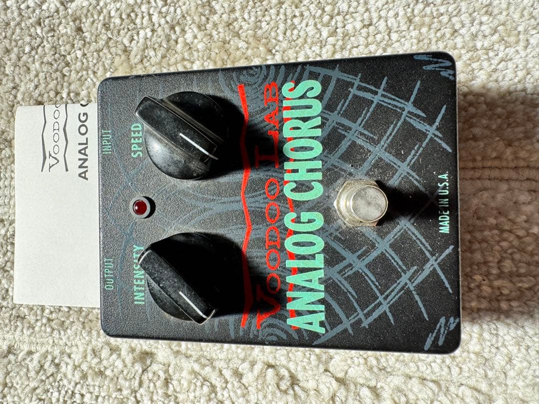 Voodoo Lab Analog Chorus ギターエフェクター