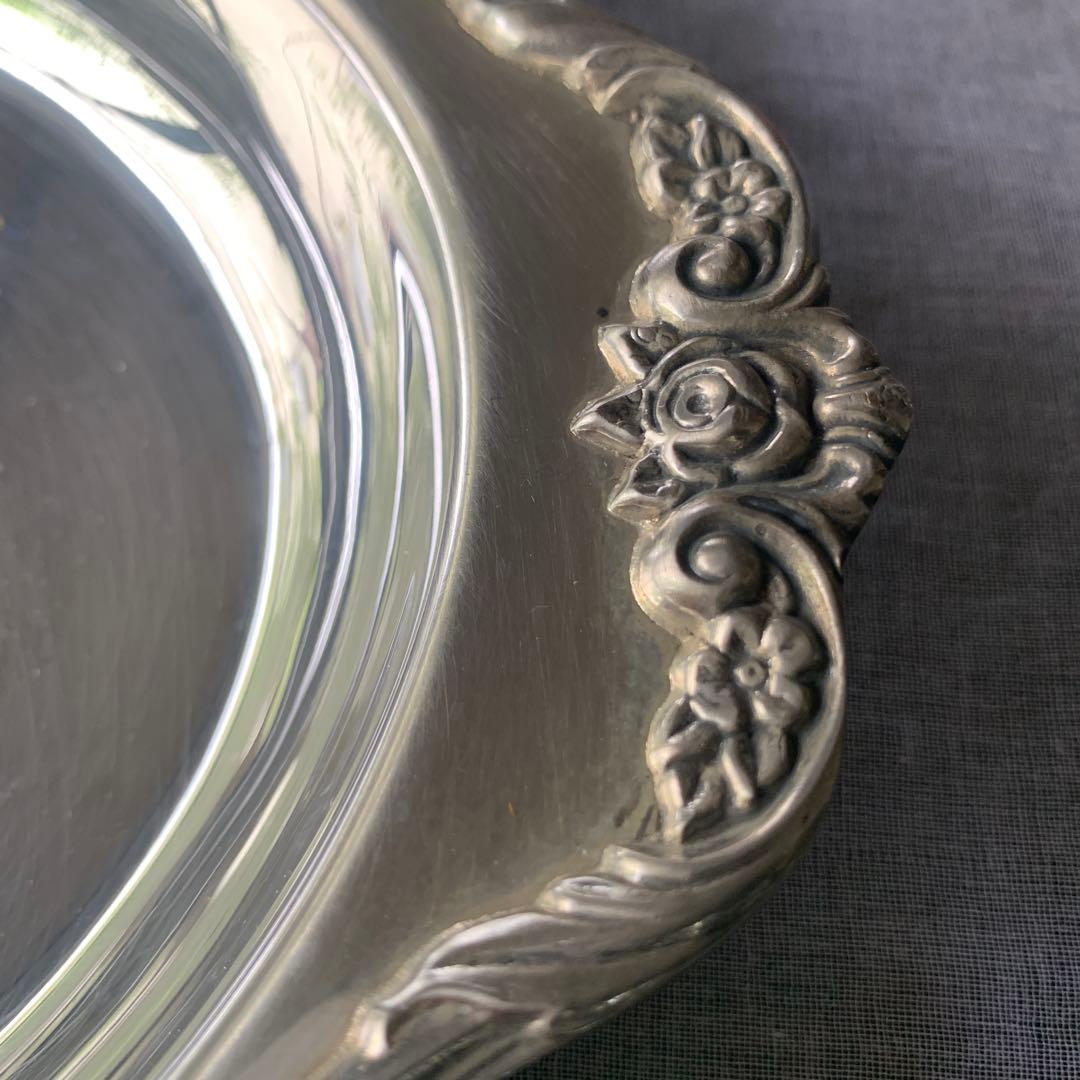 ヴィンテージ　WALLACE ウォレス　シルバープレート　銀のトレイ