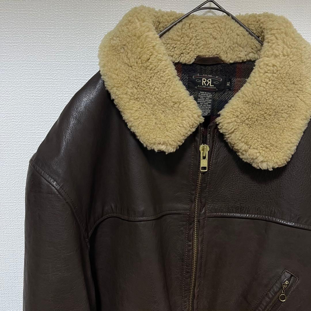 【RRL RALPH LAUREN】ラルフローレン ダブルアールエル　レザー