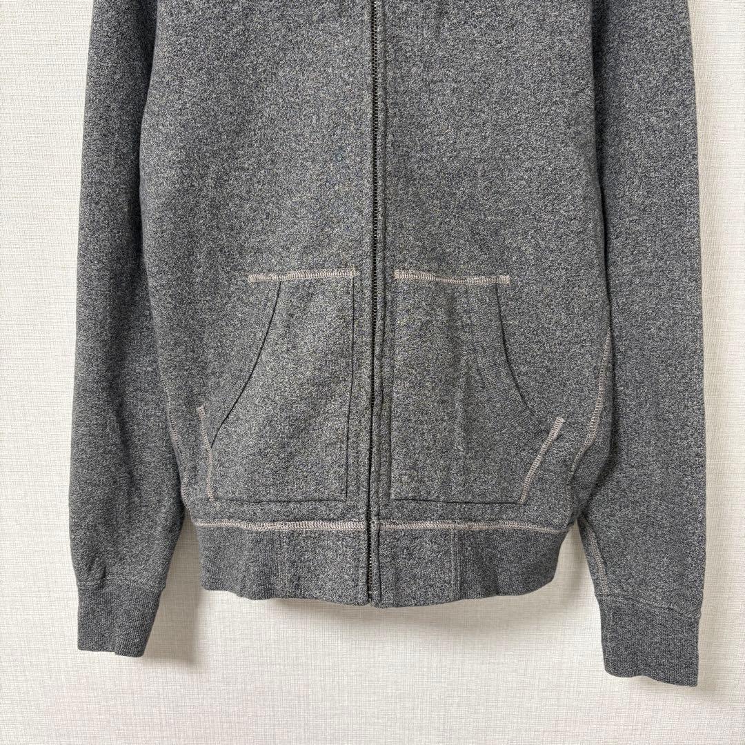 RRL ダブルアールエル フレンチテリーフルジップフーディー グレー系S