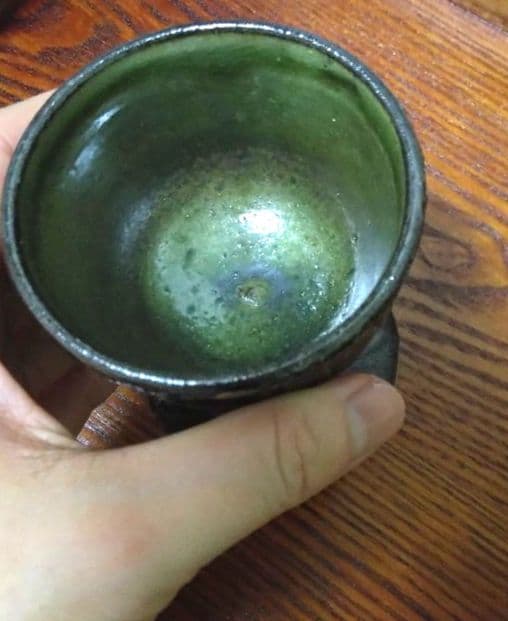 小鹿田焼 陶器 酒器 お猪口 ぐい吞み