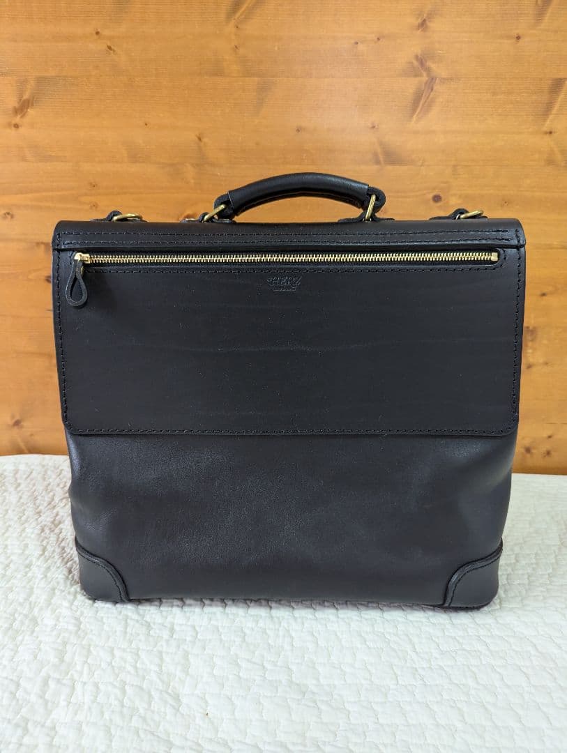 【新品未使用】HERZ メンズ ビジネスバッグ 本革【美品】