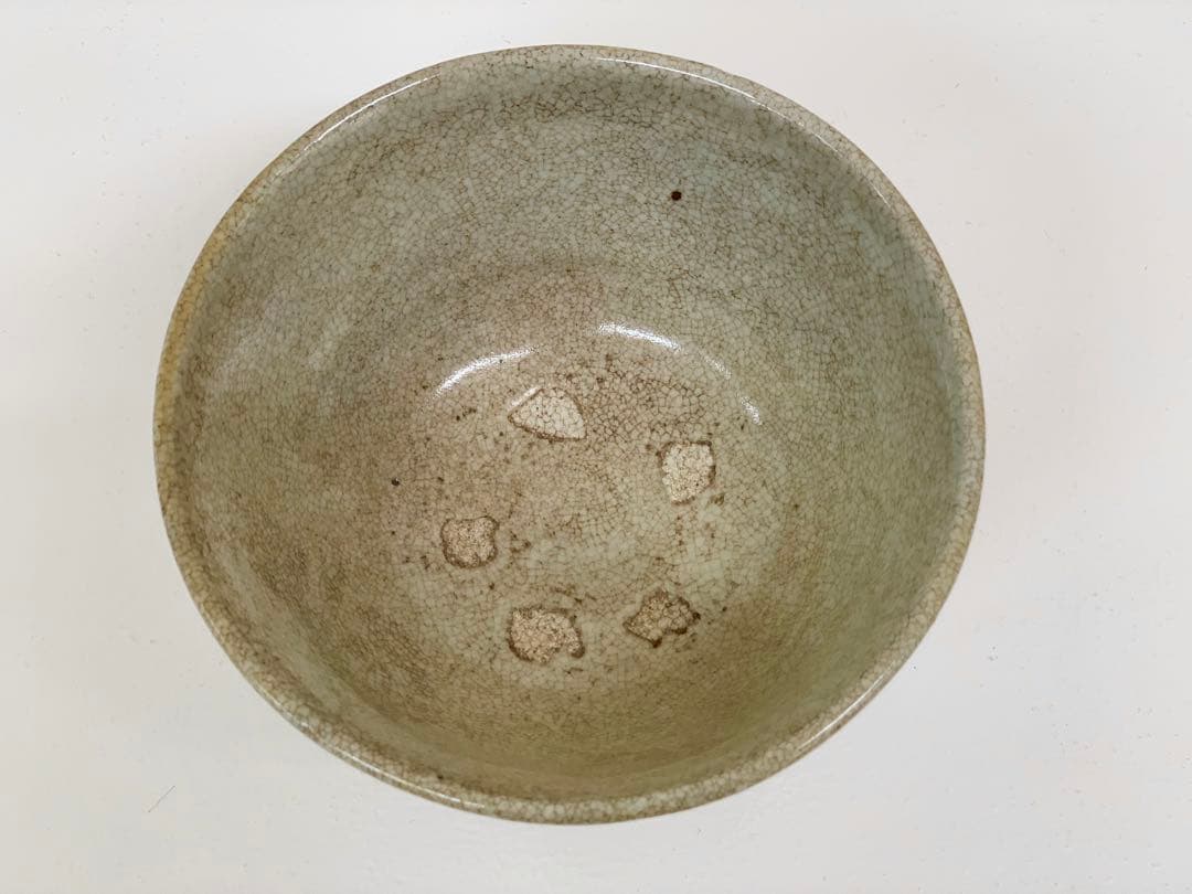 景善教　井戸茶碗　表千家 裏千家 抹茶茶碗 雨漏手