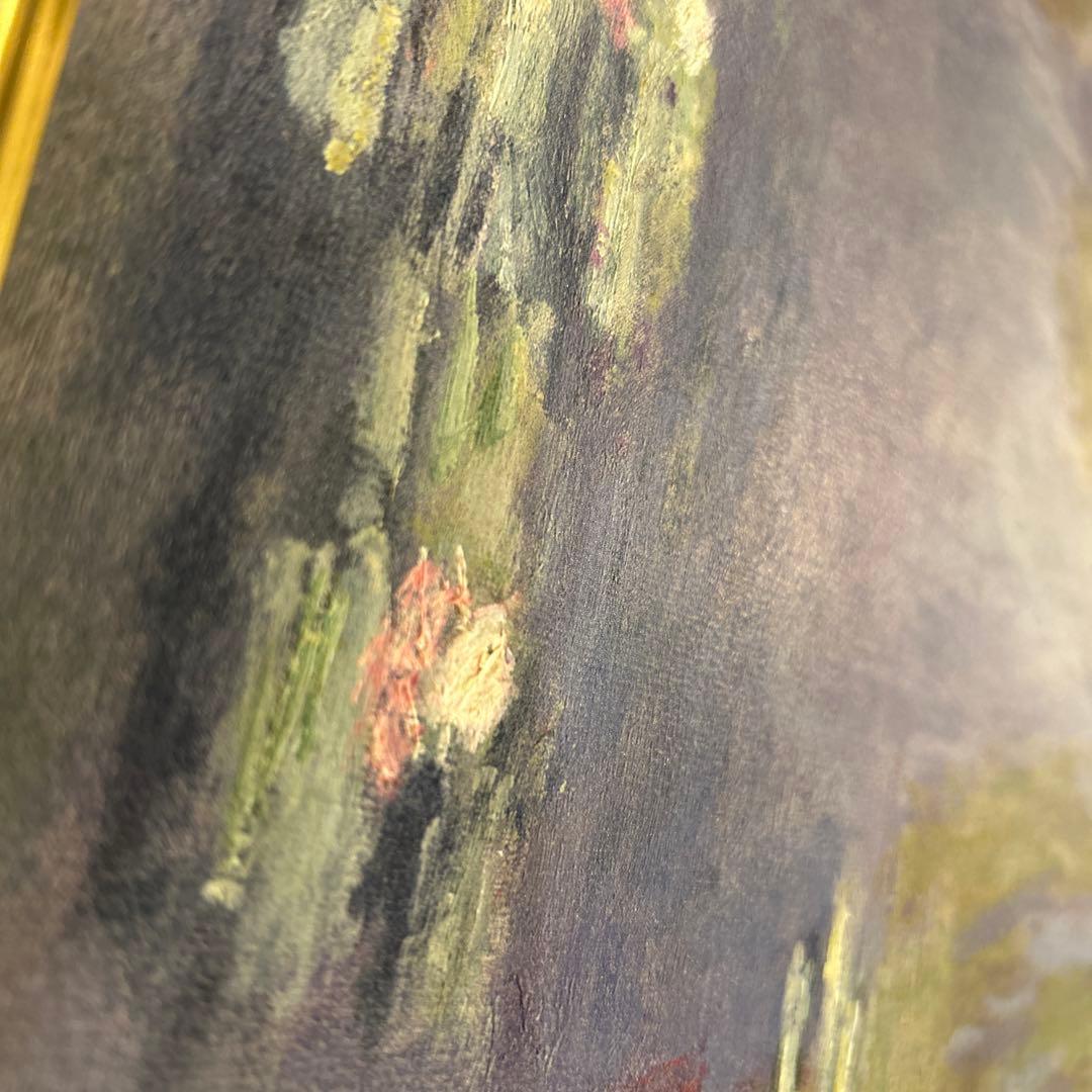 印象派 フレスコ画 モネ睡蓮