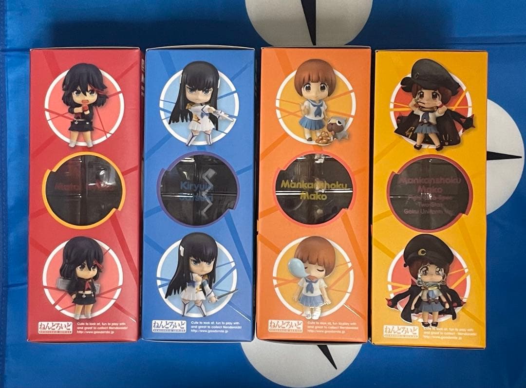 【ねんどろいど】纏流子、満艦飾マコ（2種）、鬼龍院皐月／キルラキル