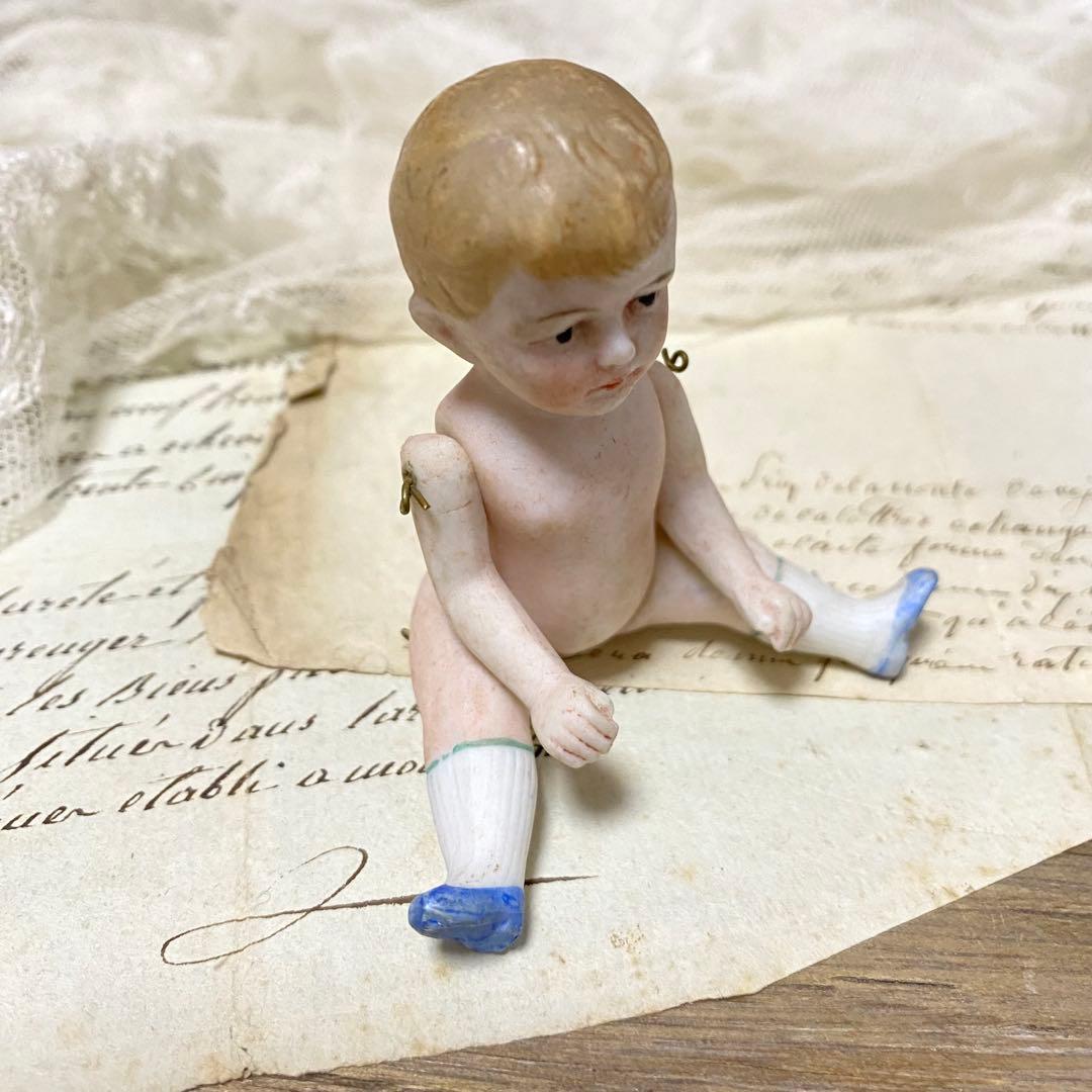 専用ドイツアンティーク ビスクドール 9cm