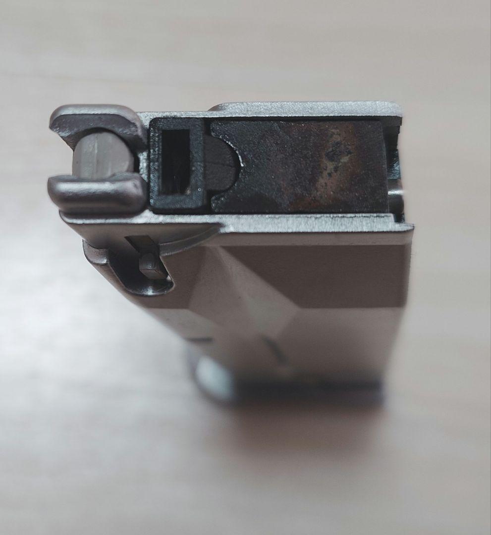 WA M8045 クーガーF INOX ガスブロ シルバーメッキ