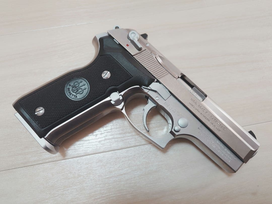 WA M8045 クーガーF INOX ガスブロ シルバーメッキ