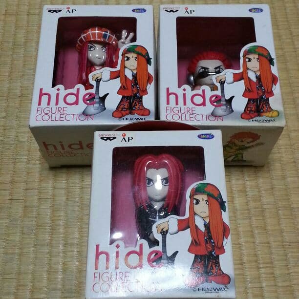XJAPAN＊hideフィギュア3点セット＊単品可