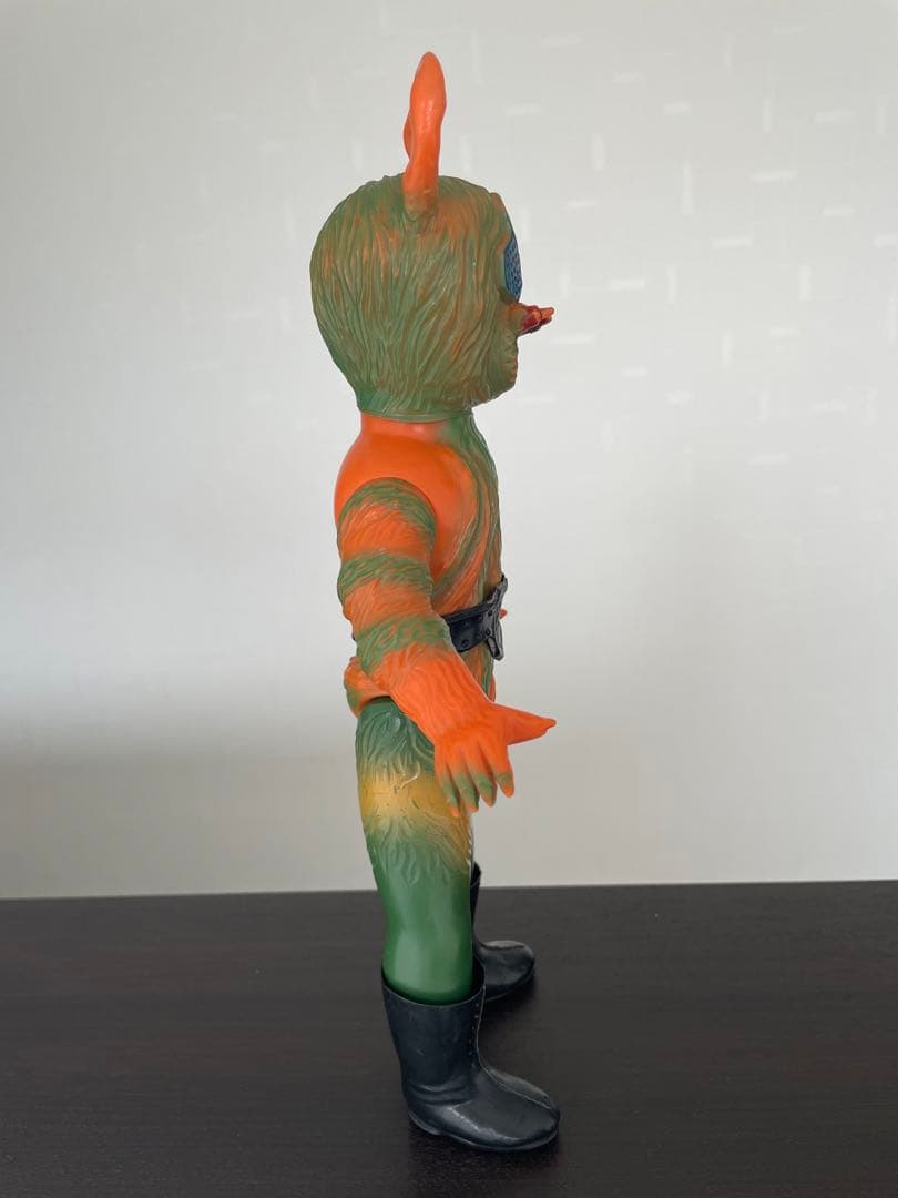 【美品】当時物 旧バンダイ スタンダードソフビ 仮面ライダー 蜘蛛男 石森プロ