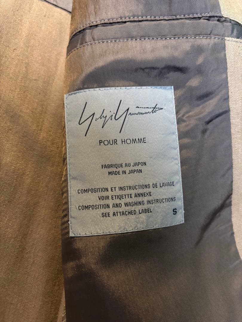 ヨウジヤマモト　ヴィンテージ　リネン　ベージュ　モード　超希少　セットアップ