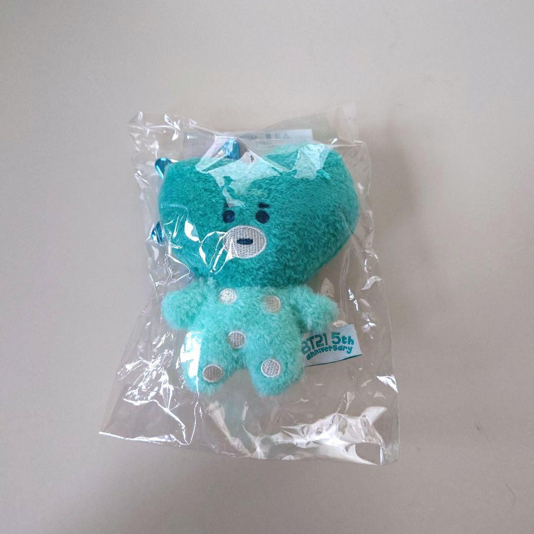 BT21 5周年記念 TATA レインボーカラーマスコット7点コンプ　＋4点