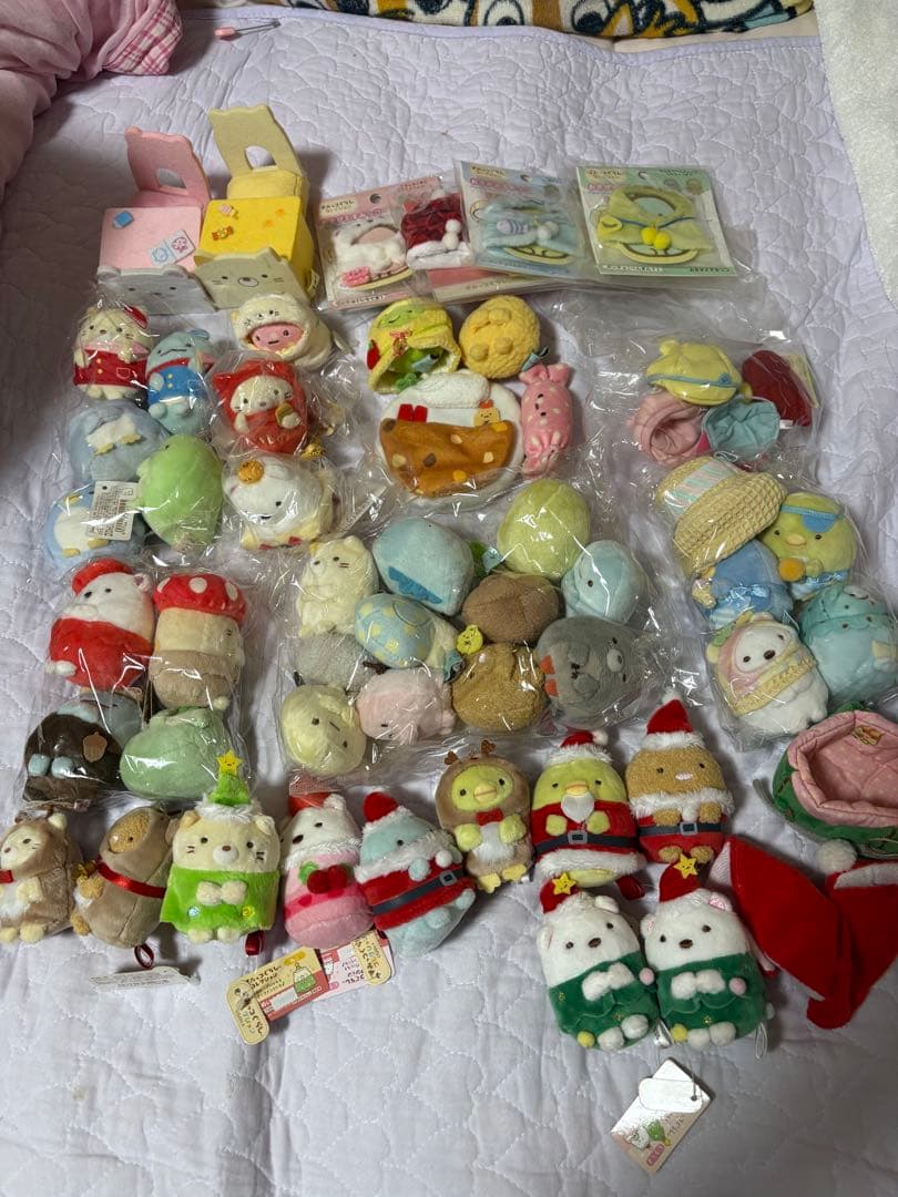 すみっコぐらしぬいぐるみセット多数