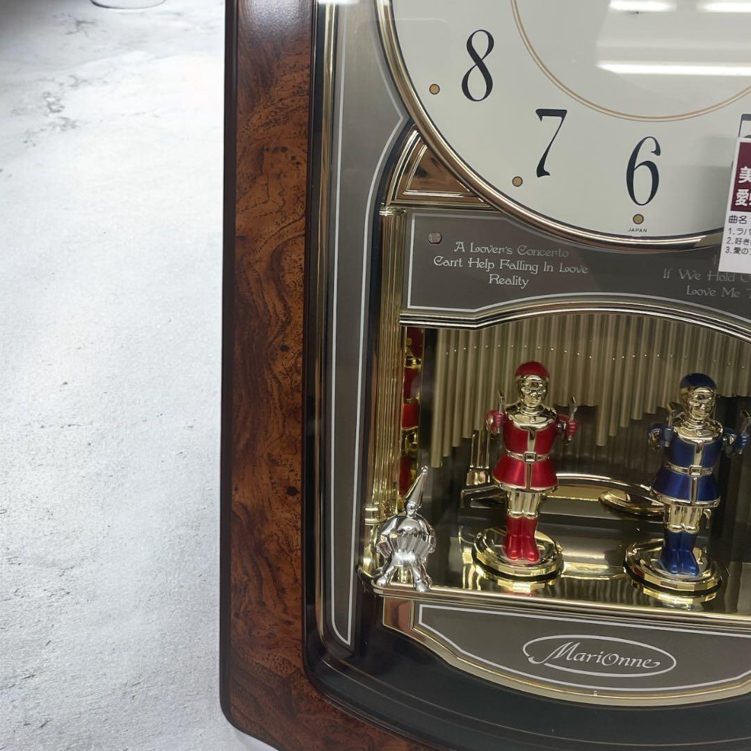 【未使用品】SEIKO セイコー マリオーヌ からくり時計 RE523B