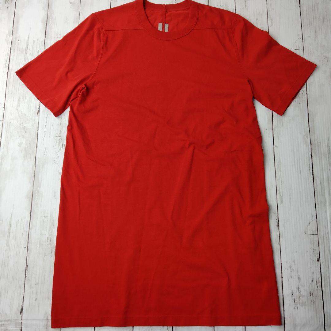 リックオウエンス【美品】Tシャツ　Ｌサイズ　RICK OWENS　赤