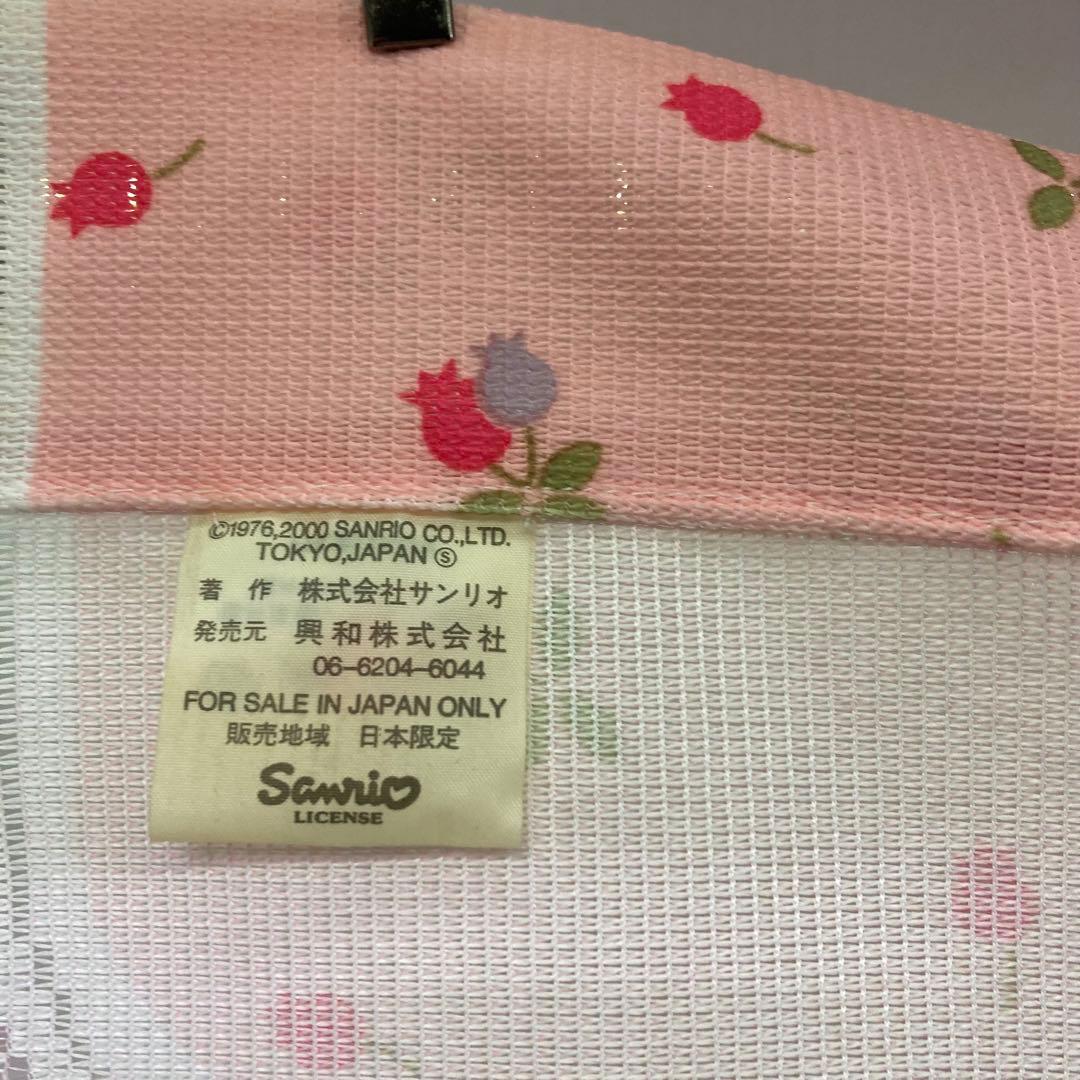 【希少★1999年製】ハローキティ　のれん　カフェカーテン　レース　サンリオ