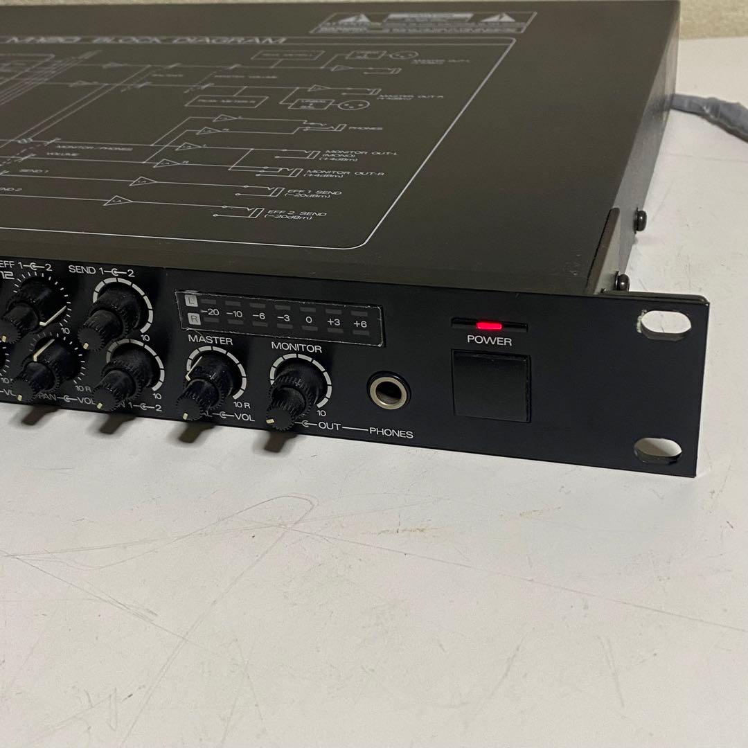 通電確認済み ローランド LINE MIXER ラインミキサー M-120