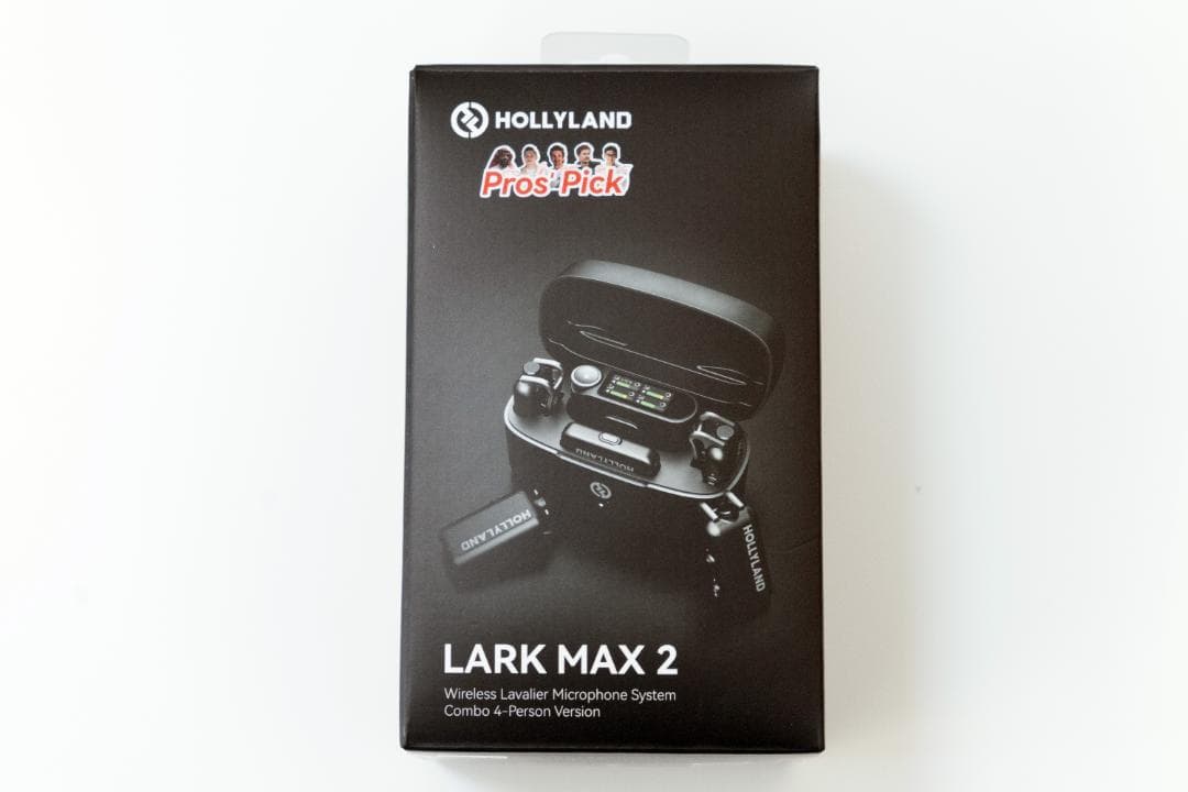 Hollyland LARK MAX 2 Comboワイヤレスマイク 付属品完備