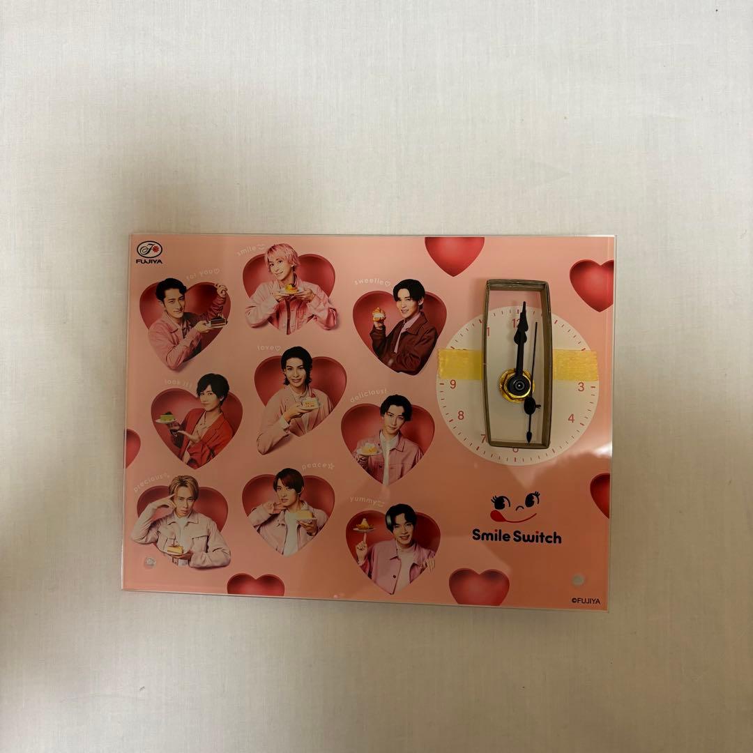 Man 不二家 A賞 アクリル時計 限定品