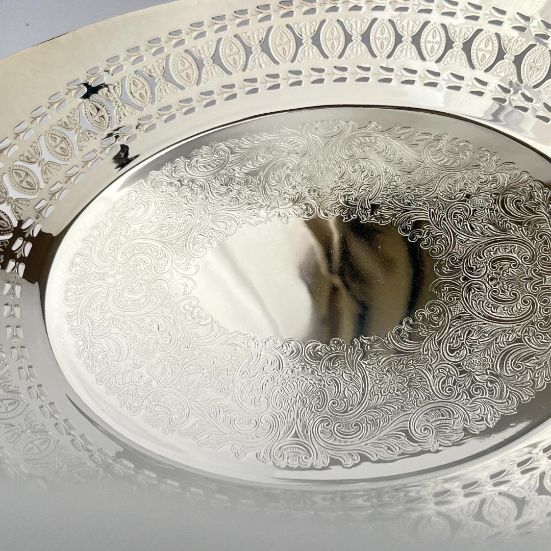 【Barker & Ellis】素晴らしいチェイシングのフルーツトレー