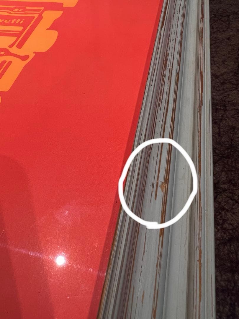 Olivetti Valentine ポスター額装　ポップアート