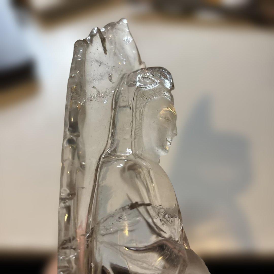 最近金運がやばい！すんごい慈悲！天然水晶の観音様(京都)！すんごい優しいパワー！