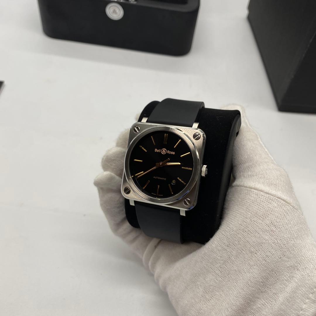 Bell＆Ross ベル＆ロス BR S-92 ブラック スティール 自動巻
