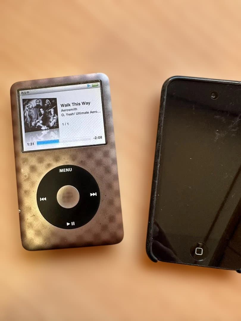 iPod 120GB　 iPod(ジャンク品) 32GB　セット！　ケーブル付き