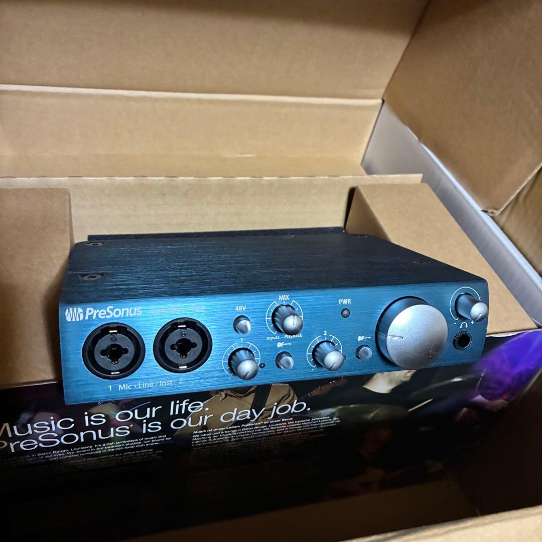 新品　PreSonus AudioBox iTwo Studio DAW セット