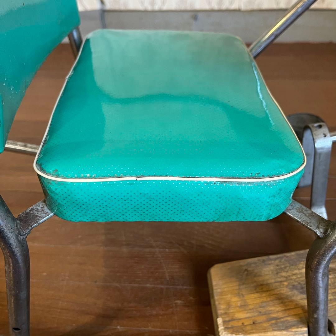 【アンティーク】昭和レトロ ロッキングベビーチェア 赤ちゃん椅子 遊具付き