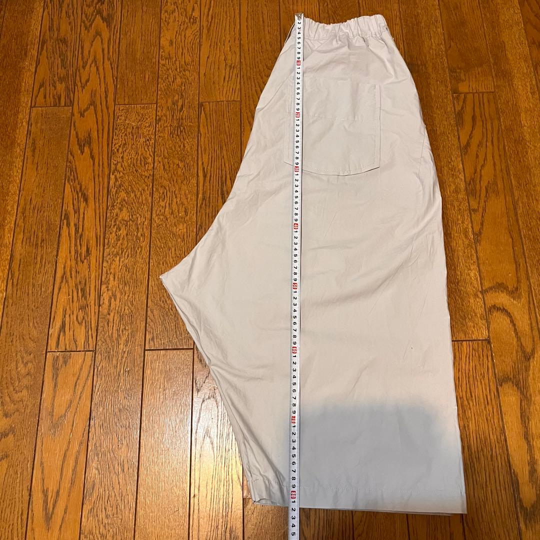 ワイズフォーリビング　　ペンギンパンツ　ワイドパンツ　アイスグレー