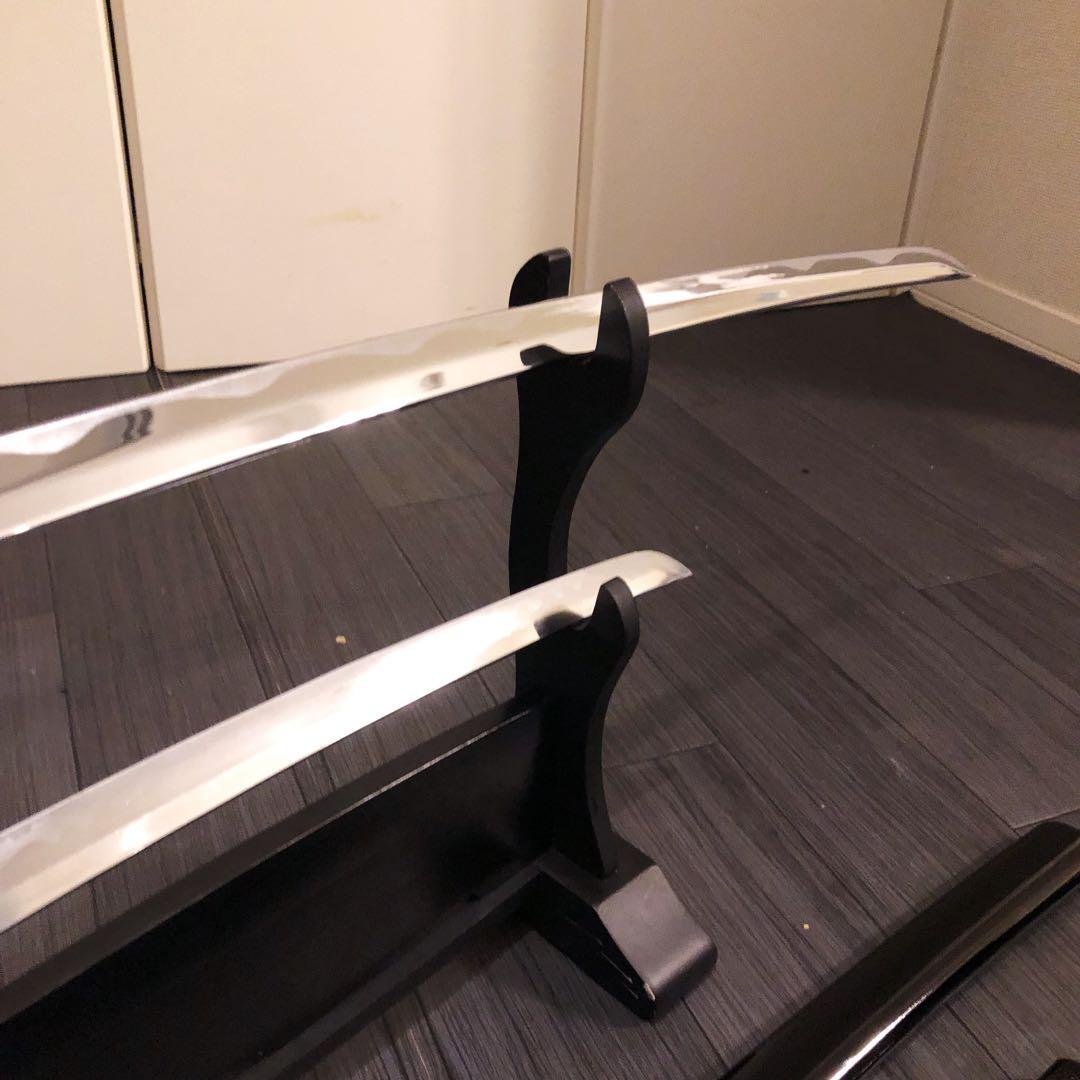 高級模造刀　居合刀　 美術刀剣　太刀　脇差　大小セット　2本セット　拵え