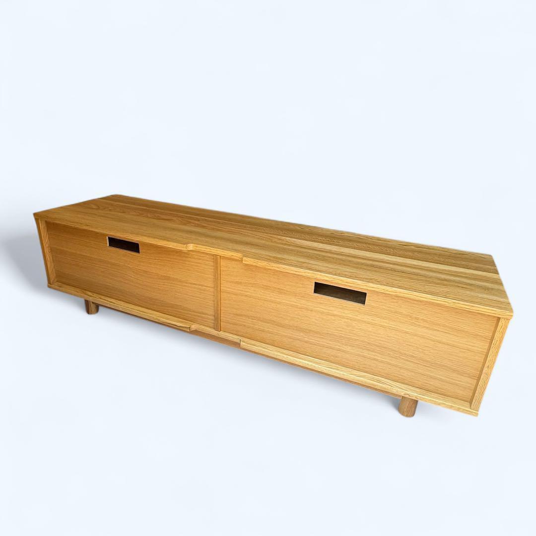 【デデステステデン】　SIEVE ハイライト　ローボード　無垢材　美品