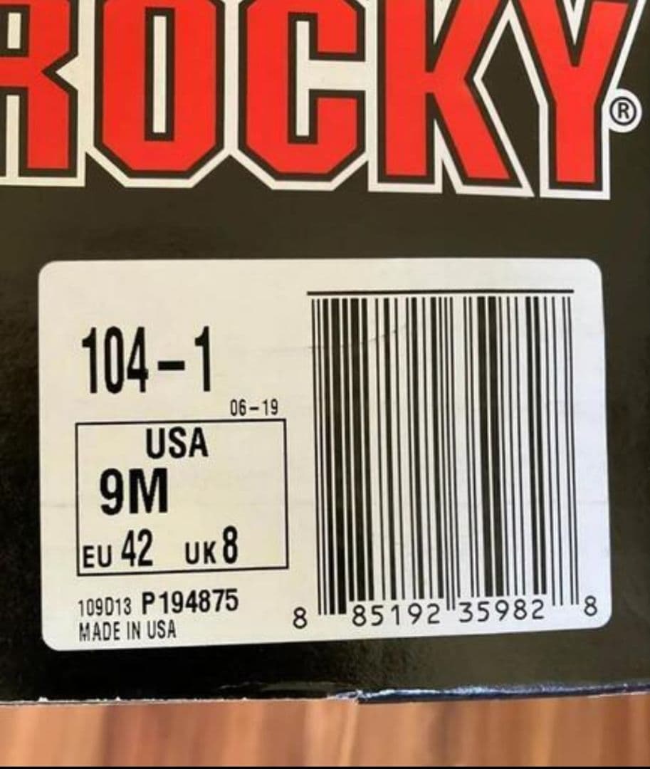 新品未使用 Rocky S2V ミリタリーブーツ 9M