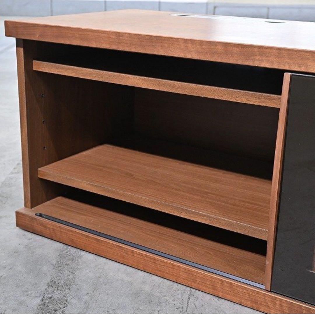 岡家具 25万「クラウド」テレビボード ウォールナット材 北欧スタイル リビング