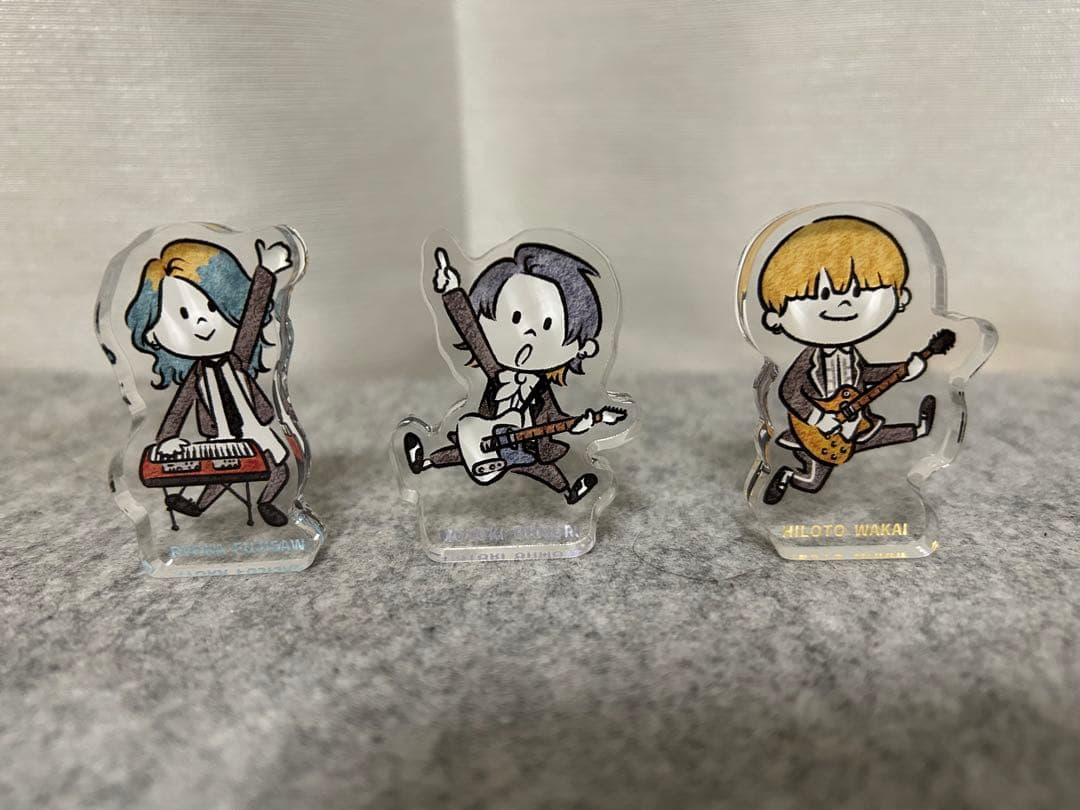 ミセスグリーンアップル ゼンジン　ガチャ　アクリルブロック3体セット