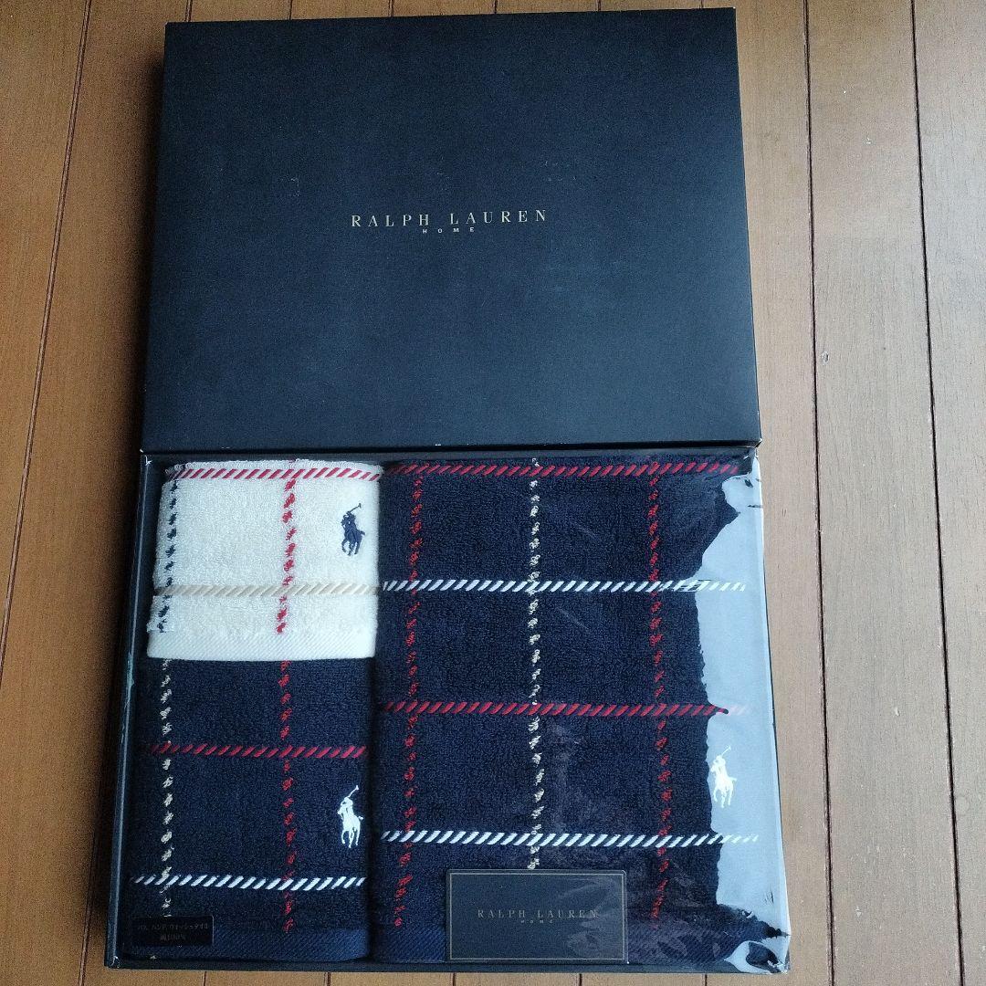 ラルフローレン　バス　ハンド　ウォッシュタオルセット
