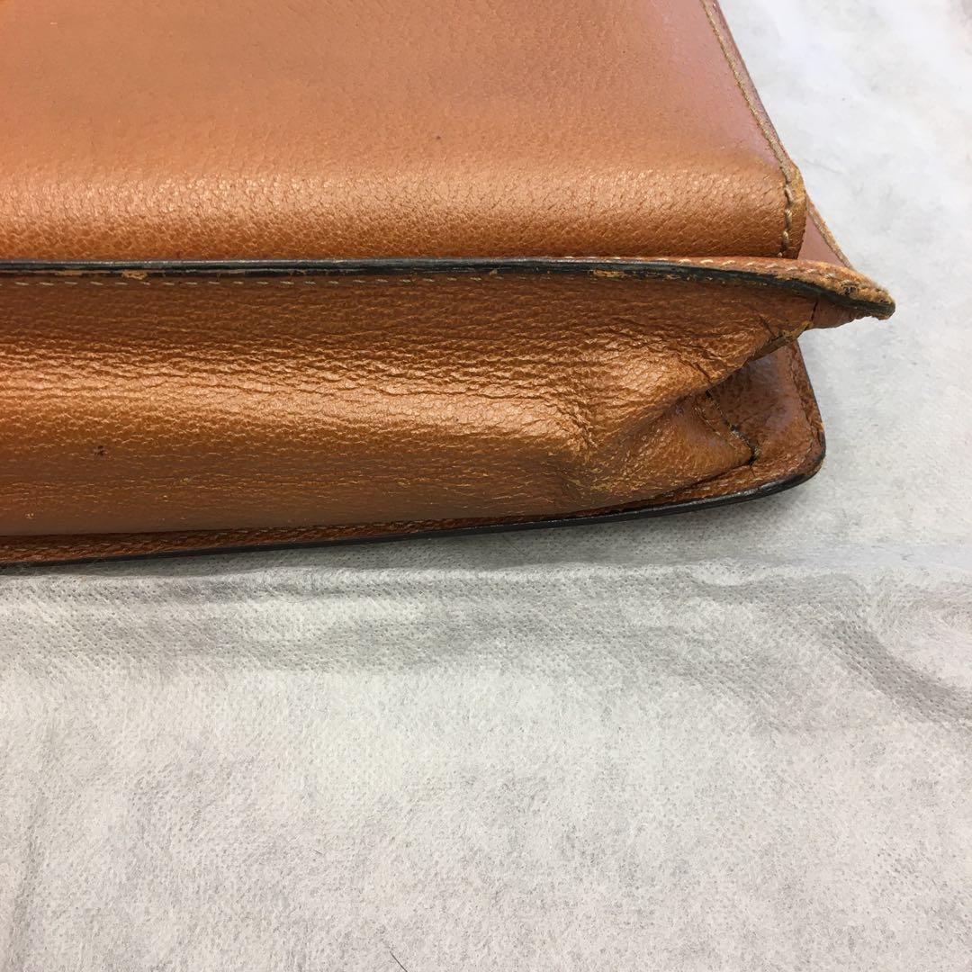 GUCCI グッチ 015 1434 レザー ビジネスバッグ メンズ