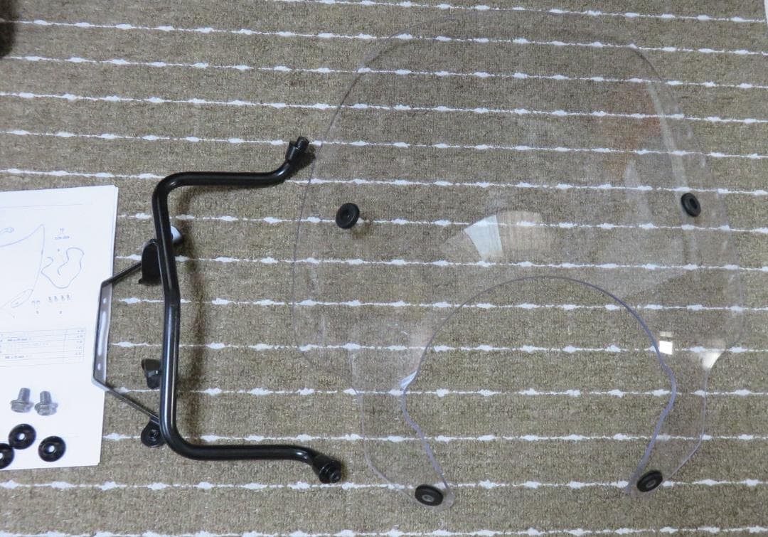 TRIUMPH バイク用ウィンドシールドセット