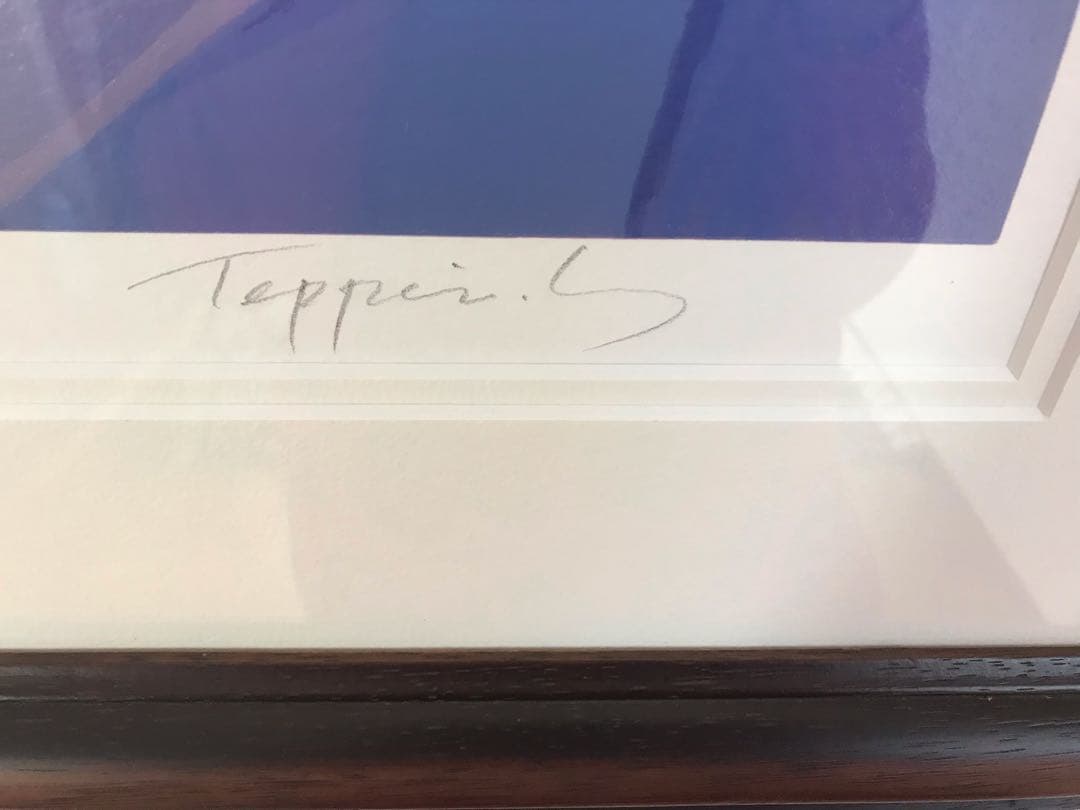 笹倉鉄平 シルクスクリーン　カフェベラノッテ