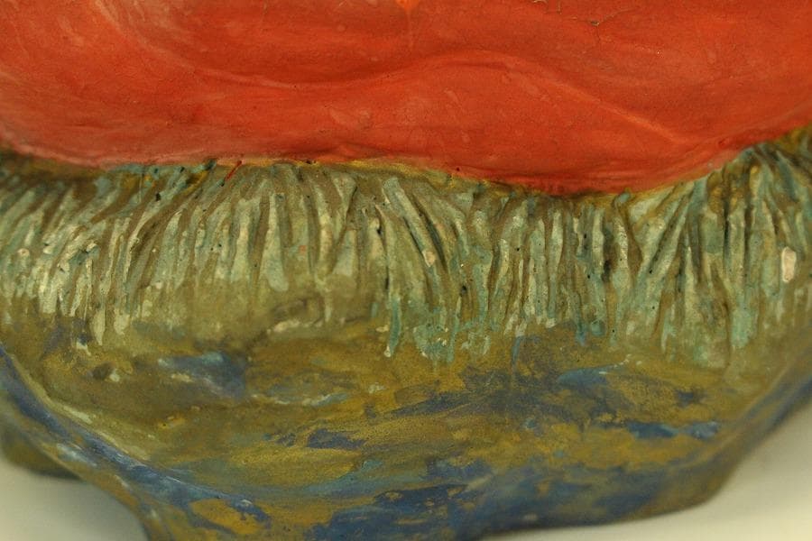 伏見 郷土人形 達磨 在銘 伏見いなり 道八作(ZE464)