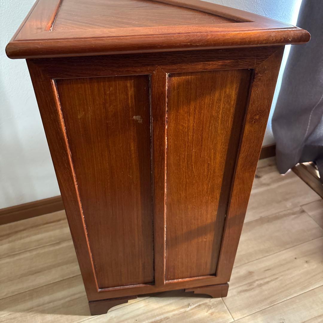 コーナー　ラック　収納　木製　美品寄り　最安値