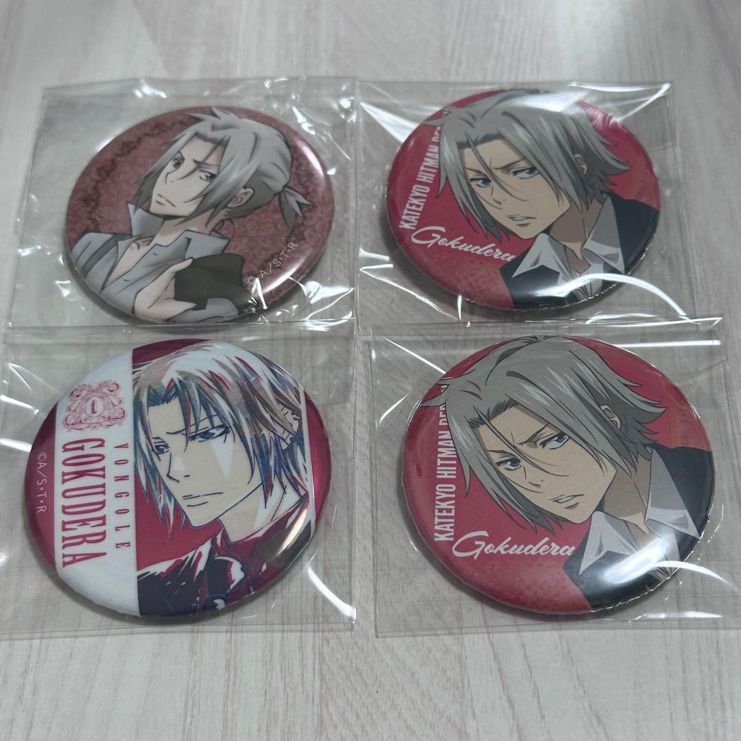 家庭教師ヒットマンREBORN! 獄寺隼人 缶バッジ