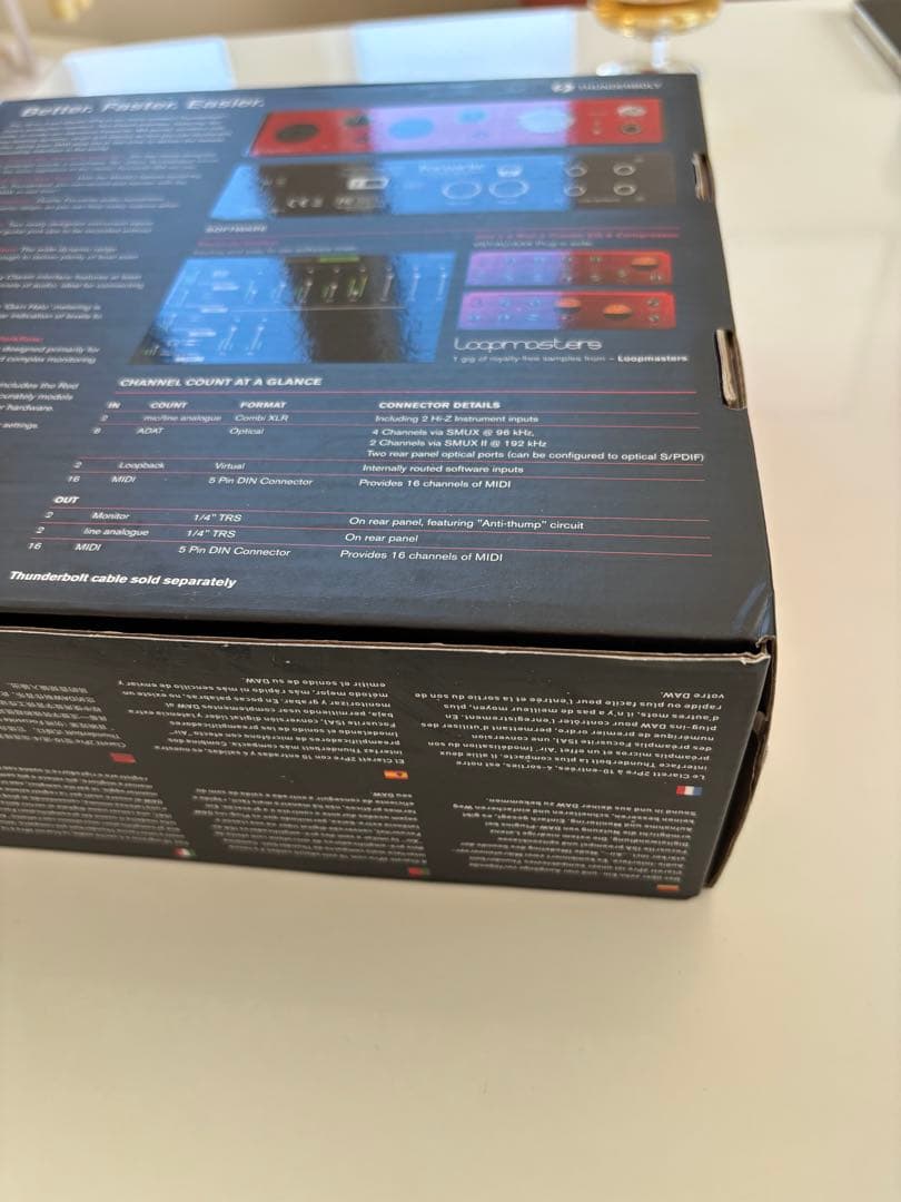 DTM・DAW Focursrite Clarett 2Pre THUNDERBOLT