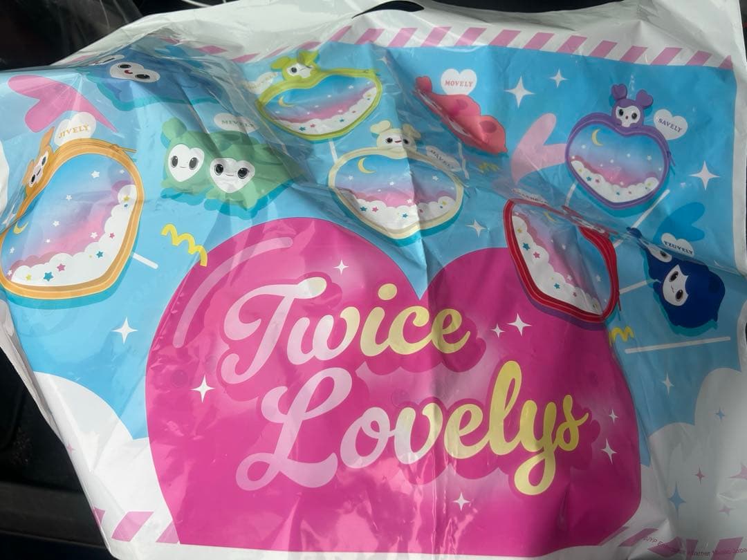 TWICE LOVERYS ぬいぐるみスリッパgigo ツウィ&モモ　おまけ付き