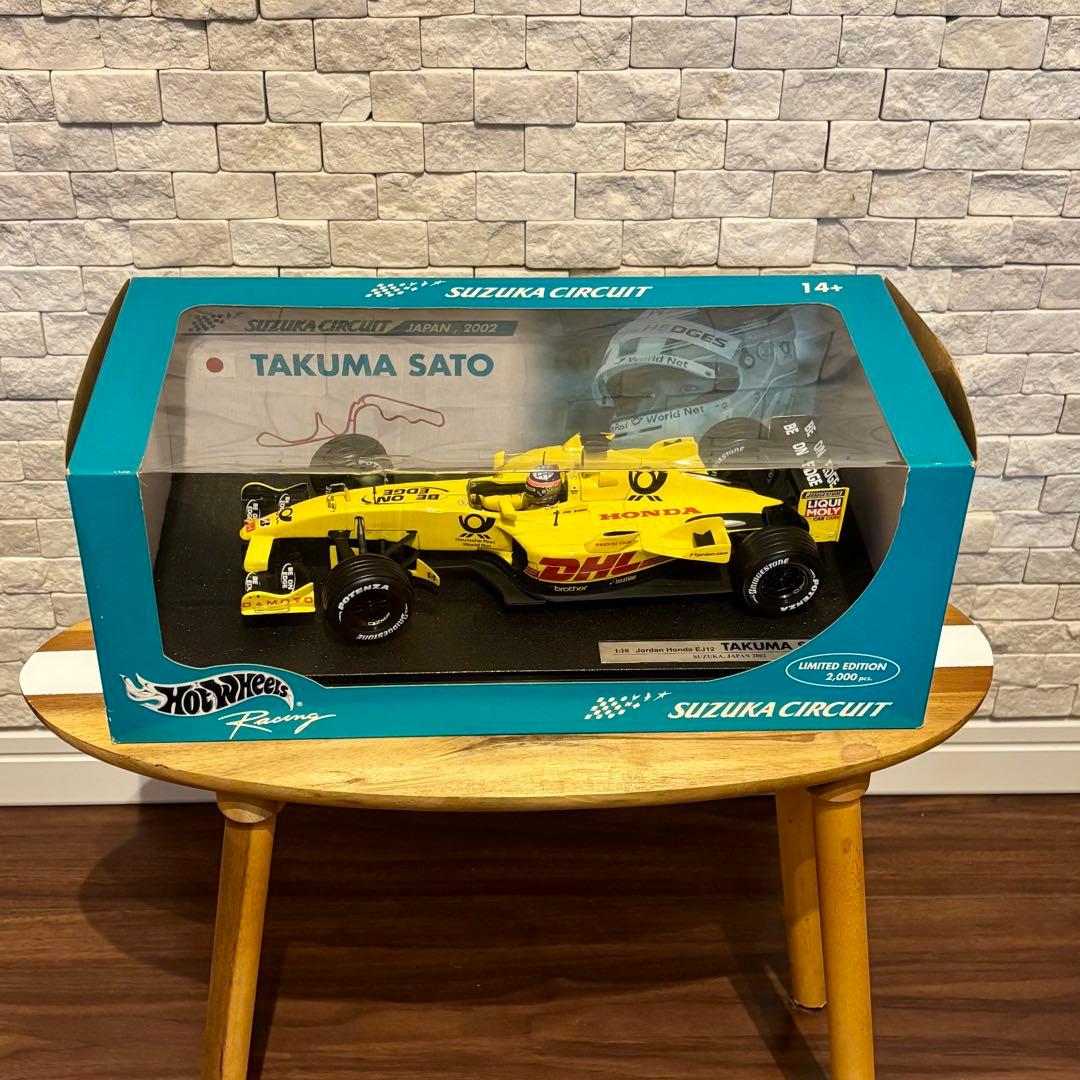 Hot Wheels Takuma Sato 1:18 限定版EJ12 佐藤琢磨