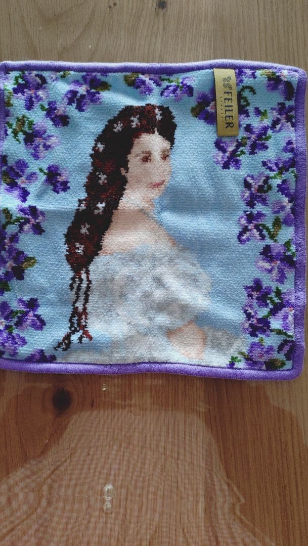 FEILER エリザベート柄タオルハンカチ