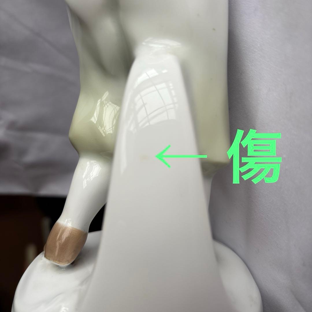 大倉陶園のフィギュリン　ゴルフ　ヴィンテージ